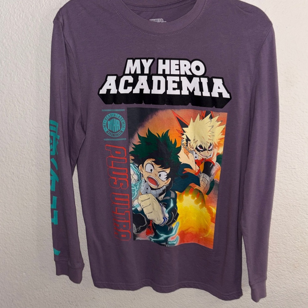 Kids Long Sleeve Tee - Purple